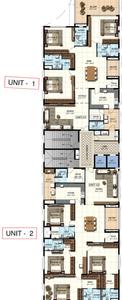 Project Image of 3022.0 - 3430.0 Sq.ft 3 BHK Apartment for buy in AR Amara Arya
