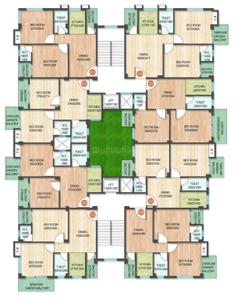 Project Image of 606.0 - 1240.0 Sq.ft 2 BHK Apartment for buy in Rajvansh