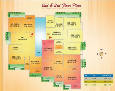 Project Image of 635.0 - 1725.0 Sq.ft 1 BHK Apartment for buy in Shree Enclave