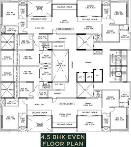 Project Image of 0.0 - 2286.0 Sq.ft 4 BHK Apartment for buy in Kumar Privie Shiloh