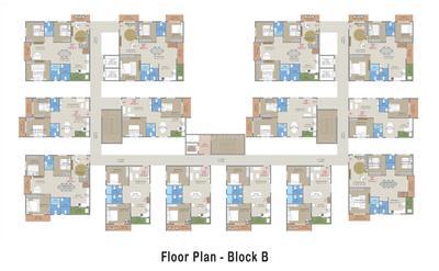 Project Image of 763.16 - 2395.08 Sq.ft 2 BHK Apartment for buy in Prakruthi Shangrila Apartments