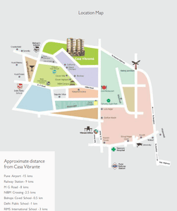 Project Image of 0.0 - 901.65 Sq.ft 2 BHK Apartment for buy in Vibrant Casa Vibrante