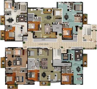 Project Image of 915.0 - 1180.0 Sq.ft 2 BHK Apartment for buy in Aakar Acropolis Block A