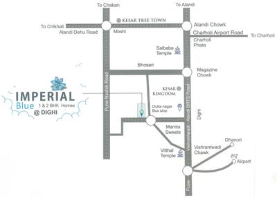 Project Image of 470.0 - 590.0 Sq.ft 1 BHK Apartment for buy in Kesar Imperial Blue
