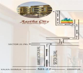 Project Image of 638.0 - 1404.0 Sq.ft 1 BHK Apartment for buy in Bee Gee Aastha City