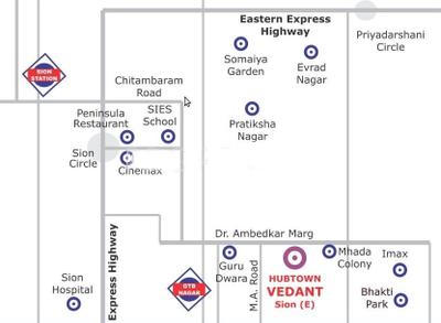 Project Image of 1200 Sq.ft 2 BHK Apartment / Flat for sale in Sion for Rs. 23000000