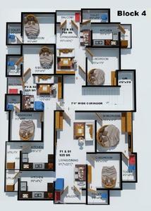 Project Image of 685.0 - 1240.0 Sq.ft 2 BHK Apartment for buy in The Nest Ippo