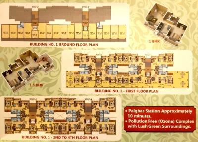 Project Image of 0.0 - 470.0 Sq.ft 1 BHK Apartment for buy in Sai Signature Residency