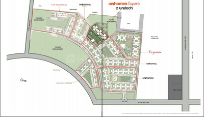 Project Image of 1065.0 - 1390.0 Sq.ft 2 BHK Apartment for buy in Unitech Unihomes Superb