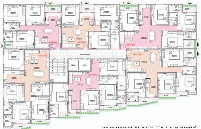 Project Image of 1380.0 - 1992.0 Sq.ft 3 BHK Apartment for buy in Siddhi Fortune Palace B