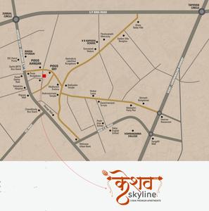 Rudra Keshav Skyline Location Plan 1