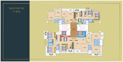 Project Image of 691.04 - 1015.14 Sq.ft 2 BHK Apartment for buy in Rattanraj Trinity Moksh