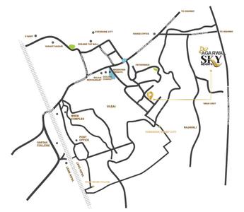Project Image of 425.0 - 714.0 Sq.ft 1 BHK Apartment for buy in Agarwal Sky Heights