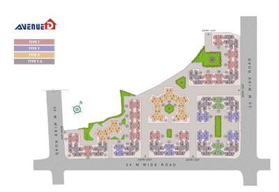 Project Image of 492.0 - 980.0 Sq.ft 1 BHK Apartment for buy in Laxmi Avenue D Global City