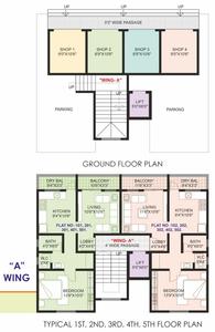 Project Image of 352.95 - 756.27 Sq.ft 1 RK Apartment for buy in Shiv Suman Residency