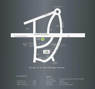 Project Image of 1023 Sq.ft 2 BHK Apartment / Flat for sale in Sus for Rs. 7500000