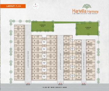 Project Image of 518.82 - 690.72 Sq.ft 2 BHK Row House for buy in ARP Harivilla Harmony
