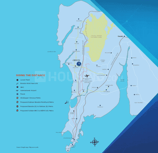 Project Image of 352.0 - 1341.0 Sq.ft 1 BHK Apartment for buy in Sheth And Sonal Orion