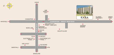 Project Image of 980.0 - 1105.0 Sq.ft 2 BHK Apartment for buy in Radiant Kaira