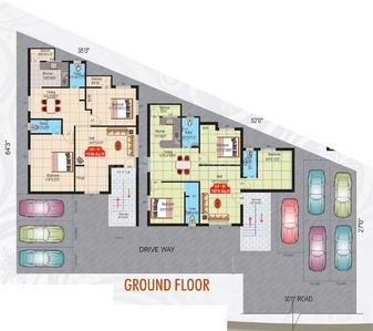 Project Image of 705.0 - 1180.0 Sq.ft 2 BHK Apartment for buy in VJS Kumaran Sukrataa