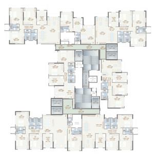 Project Image of 1012 Sq.ft 2 BHK Apartment / Flat for sale in Kandivali East for Rs. 22500000