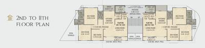 Project Image of 1098.89 - 2614.0 Sq.ft 3 BHK Apartment for buy in OM Orison