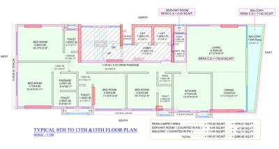 Project Image of 2400 Sq.ft 4 BHK Apartment / Flat for sale in Juhu for Rs. 120000000