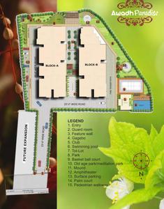 Project Image of 625.49 - 1307.92 Sq.ft 2 BHK Apartment for buy in Awadh Paradise Block A and B