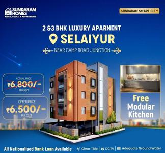 Project Image of 915.0 - 1301.0 Sq.ft 2 BHK Apartment for buy in Sundaram Maples