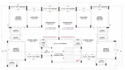 Project Image of 0.0 - 1178.33 Sq.ft 3 BHK Apartment for buy in Nv Flora Heights