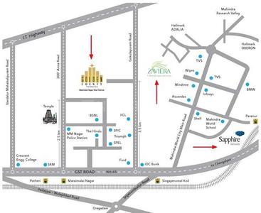 Project Image of 636.0 - 1220.0 Sq.ft 1 BHK Apartment for buy in Hallmark Sapphire