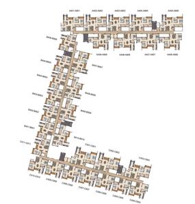 Project Image of 1230.0 - 1243.0 Sq.ft 2 BHK Apartment for buy in Casagrand Zaiden