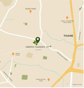 Project Image of 1475.0 - 1900.0 Sq.ft 3 BHK Apartment for buy in Oberoi OGC Thane Phase 1