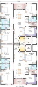 Project Image of 0.0 - 1147.22 Sq.ft 3 BHK Apartment for buy in Pushkar Golden Glow