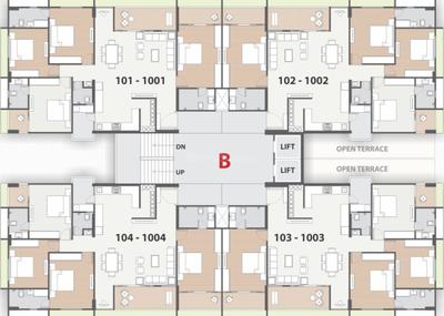 Project Image of 1587.25 - 1760.55 Sq.ft 4 BHK Apartment for buy in Glorious Shivansh Glorious