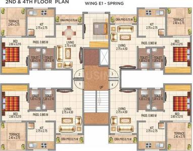 Project Image of 484.0 - 854.0 Sq.ft 1 BHK Apartment for buy in GBK Vishwajeet Edge