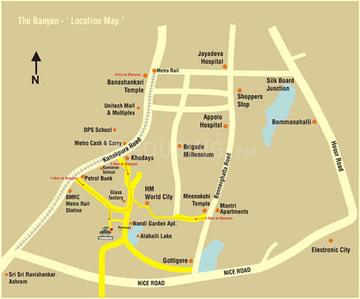 Project Image of 1270.0 - 1584.0 Sq.ft 2 BHK Apartment for buy in JSR The Banyan