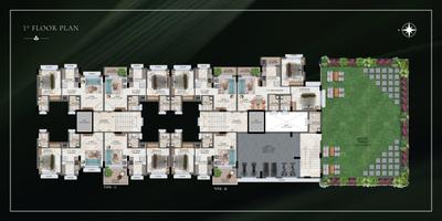 Project Image of 362.64 - 526.03 Sq.ft 1 BHK Apartment for buy in Fia Vatika