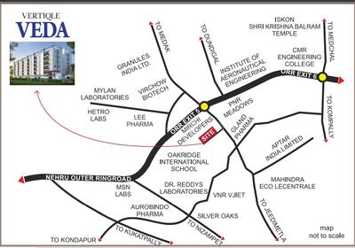 Project Image of 0.0 - 1199.96 Sq.ft 2 BHK Apartment for buy in Vertiqle Veda