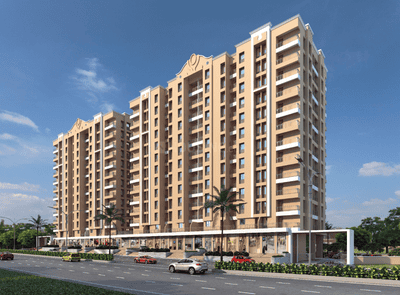 Project Image of 417.86 - 630.77 Sq.ft 1 BHK Apartment for buy in Raj Nirvana Eden