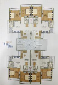 Project Image of 0.0 - 544.65 Sq.ft 2 BHK Apartment for buy in Dhruv Satsang Flora