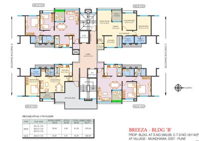 Project Image of 1181 Sq.ft 2 BHK Apartment / Flat for sale in Mundhwa for Rs. 9800000