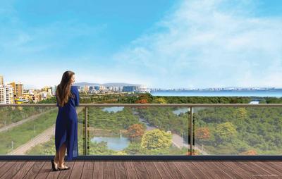 Project Image of 528.0 - 860.0 Sq.ft 2 BHK Apartment for buy in L And T Seawoods West Manor Tower A And B