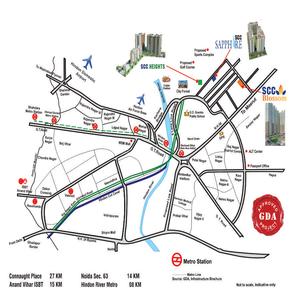 Project Image of 915 Sq.ft 3 BHK Apartment / Flat for sale in Raj Nagar Extension for Rs. 5500000