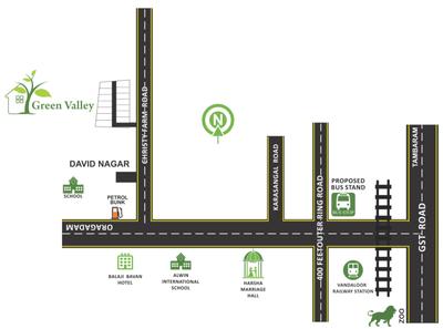 Project Image of 1125.0 - 1920.0 Sq.ft Residential Plot Plot for buy in CSK Green Valley