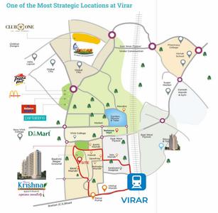 Project Image of 350.58 - 559.0 Sq.ft 1 BHK Apartment for buy in Shree Krishna Apartment