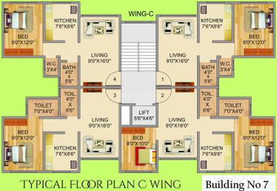 Project Image of 244.0 - 364.0 Sq.ft 1 BHK Apartment for buy in Shree Balaji Shyam Regency Phase 2