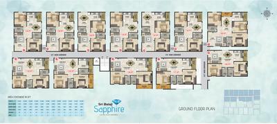 Project Image of 792.0 - 1260.0 Sq.ft 2 BHK Apartment for buy in Sri Balaji Sapphire