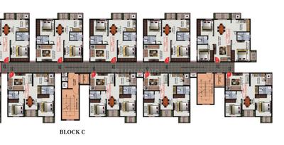 Project Image of 690.94 - 928.82 Sq.ft 2 BHK Apartment for buy in Bhavya Dazzle