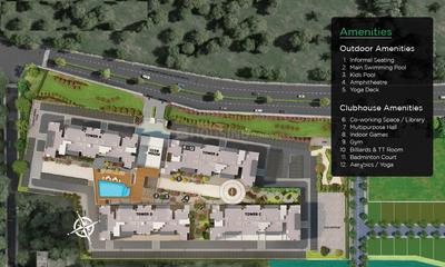 Project Image of 993.0 - 1424.0 Sq.ft 2 BHK Apartment for buy in Provident Bayscape